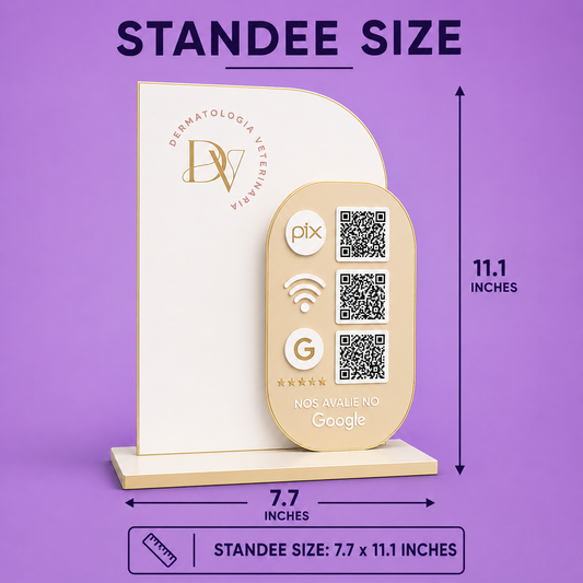 3QR Duo Standee