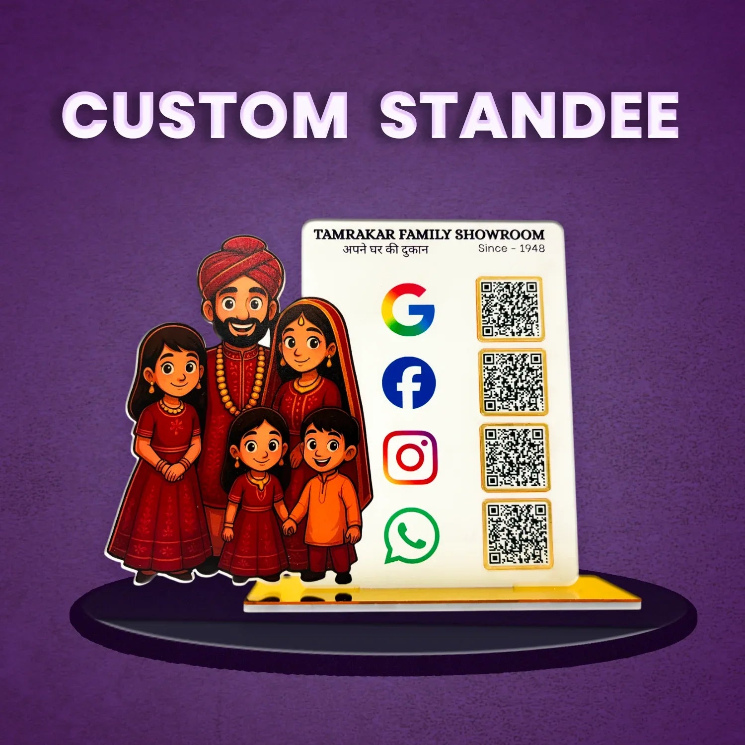 Custom Standee - Ventex Technology