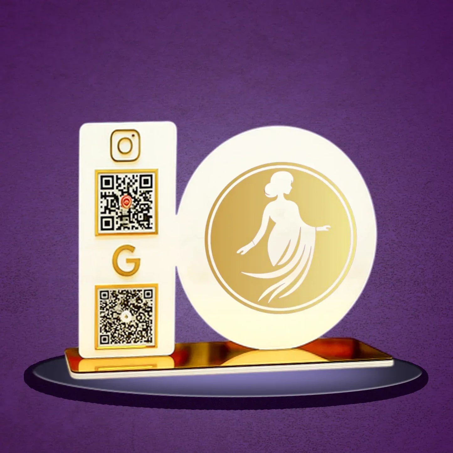 2QR Cloth Shop Standee - Ventex Technology