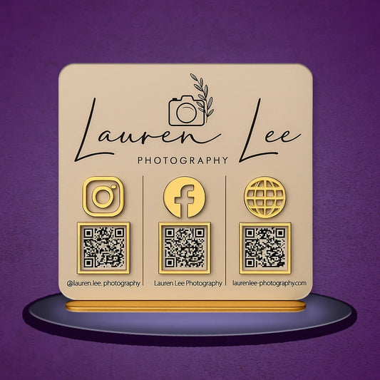 3QR Golden Warm Standee - Ventex Technology