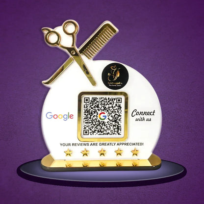 1QR Salon Standee - Ventex Technology