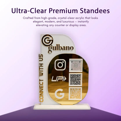 3QR Ultra Premium Standee - Ventex Technology