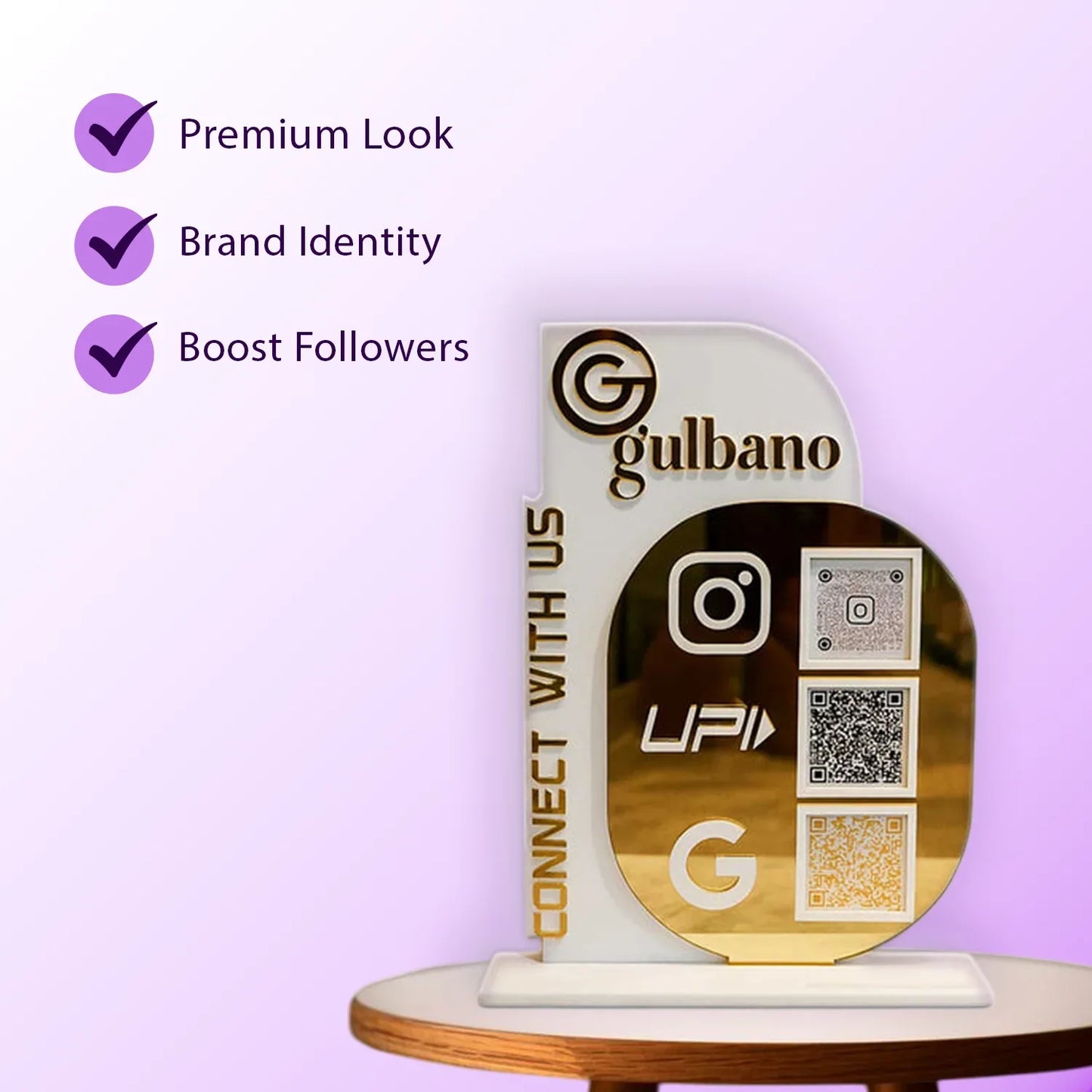 3QR Ultra Premium Standee - Ventex Technology