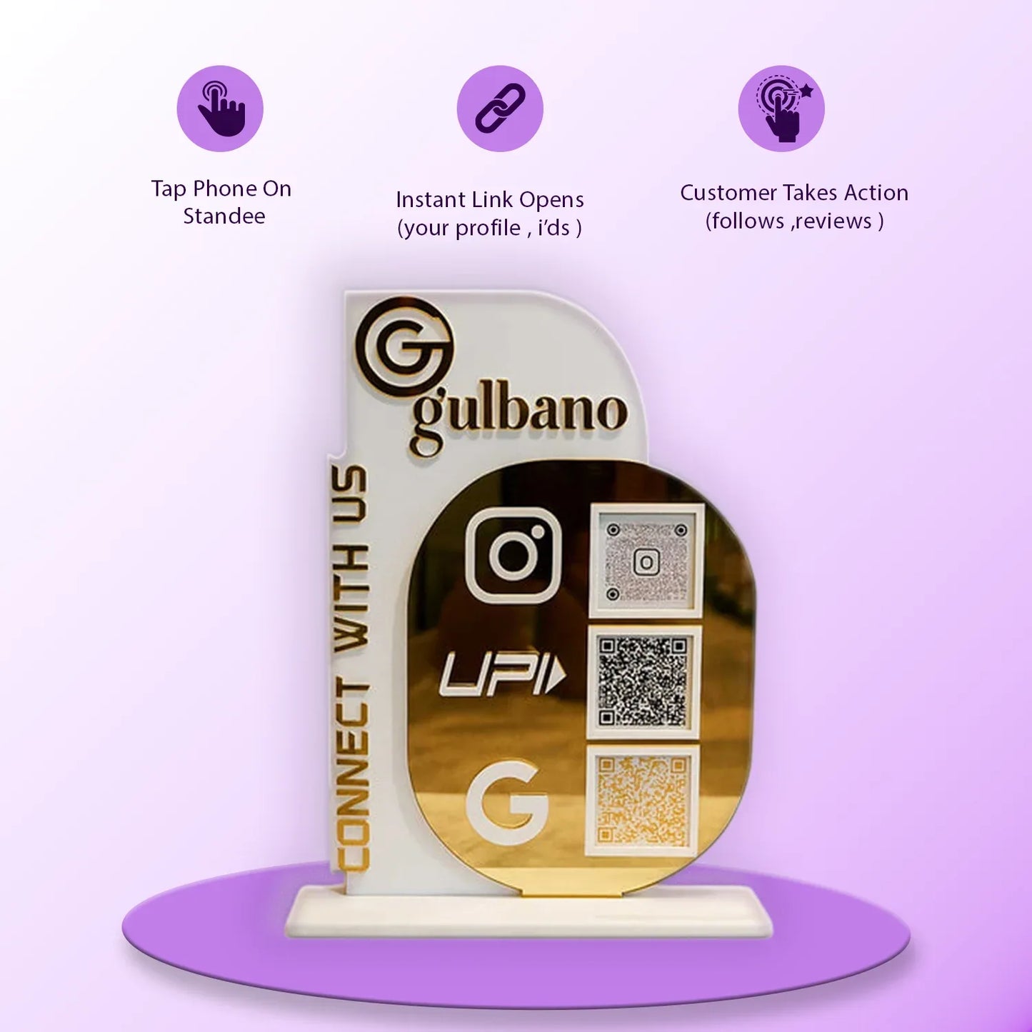 3QR Ultra Premium Standee - Ventex Technology