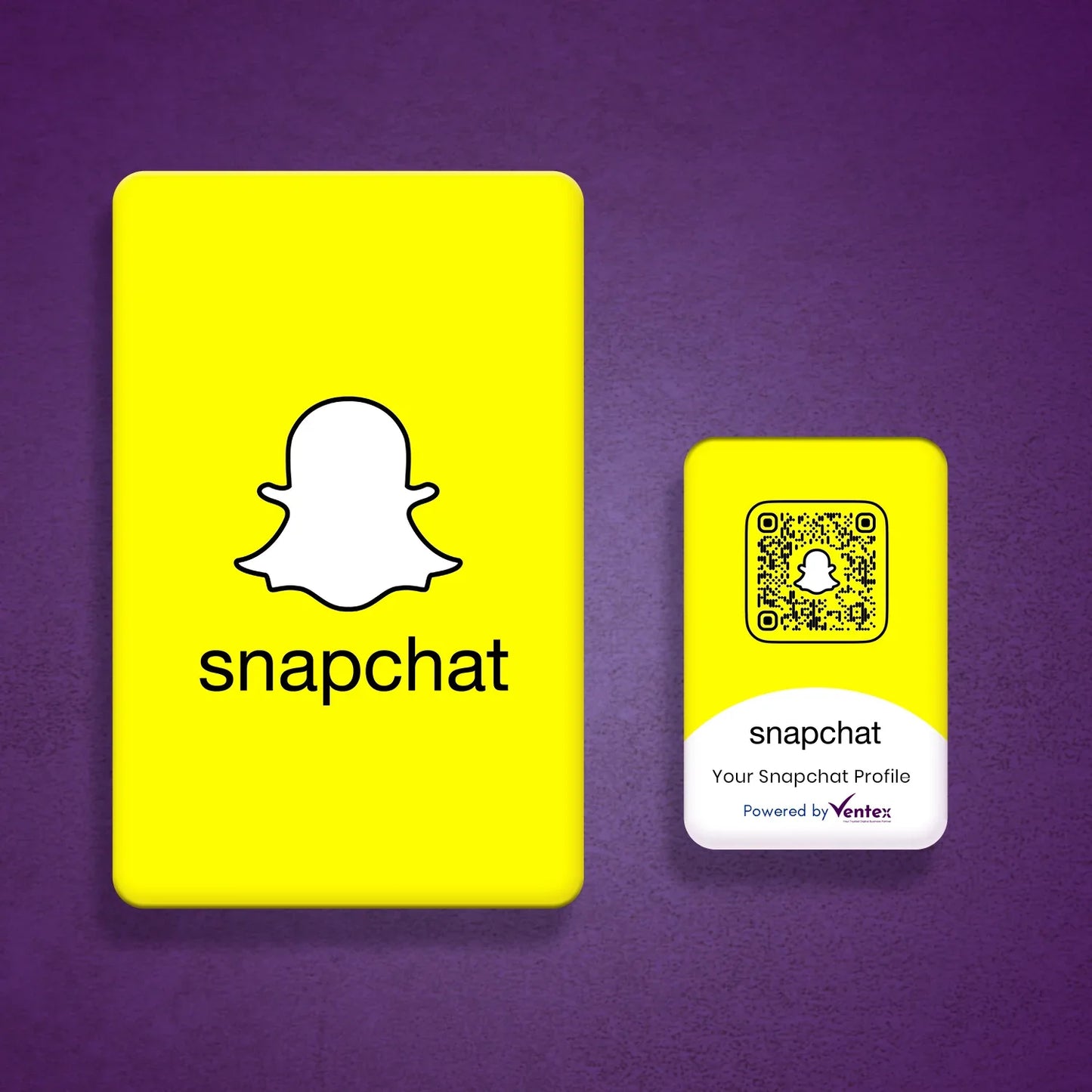 Snapchat NFC card - Ventex Technology