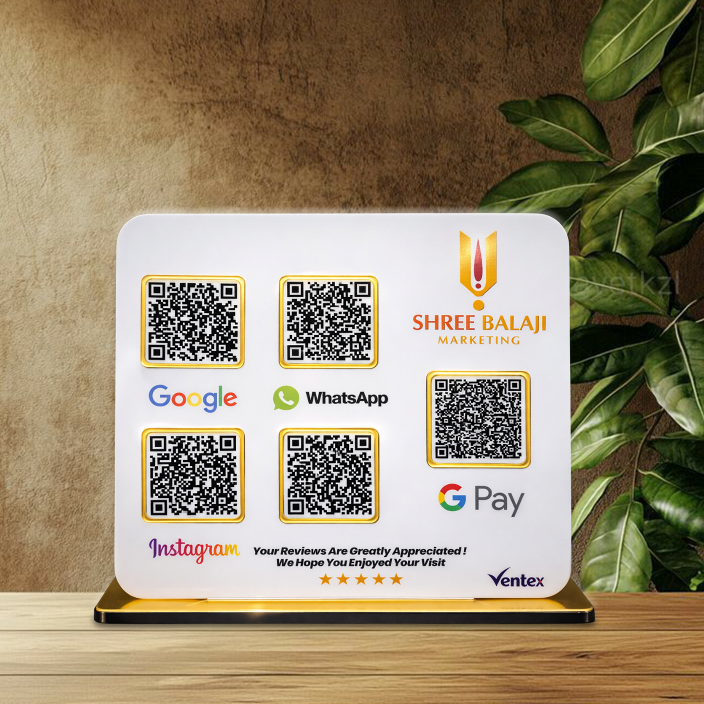 5QR New Premium Standee