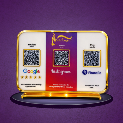 3QR Premium stand / Social Media Edition