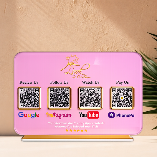 4QRp Pink Edition Premium Standee