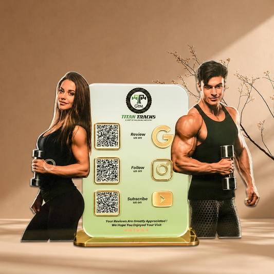 3QR Custom Standee For GYM Fitness
