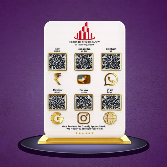 6QR Premium Standee - Ventex Technology