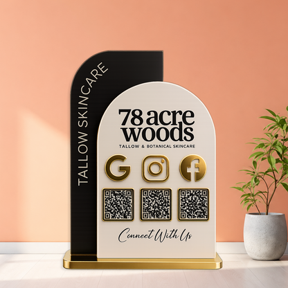3QR Arch Beige Standee - 78 Acres Edition