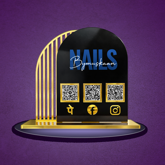 Arch Round Shaped Acrylic Standee