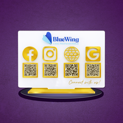 4QR New Premium Standee - Landescape