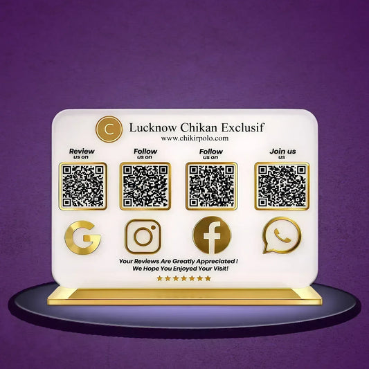 4QR Premium Standee - Ventex Technology