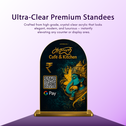 1QR Divine Curved Standee