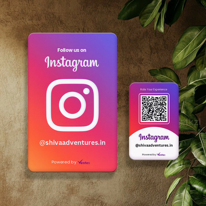 Instragram NFC Cards