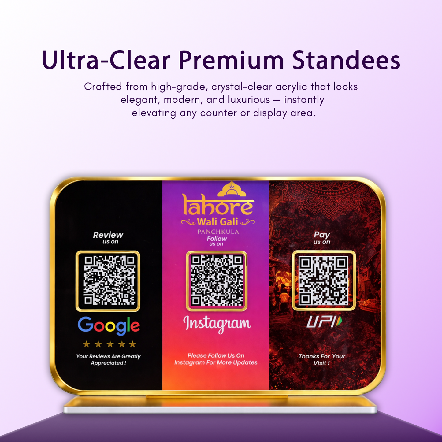 3QR Social Media Edition /Custom Textured