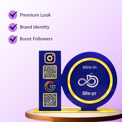2QR Customise Standee