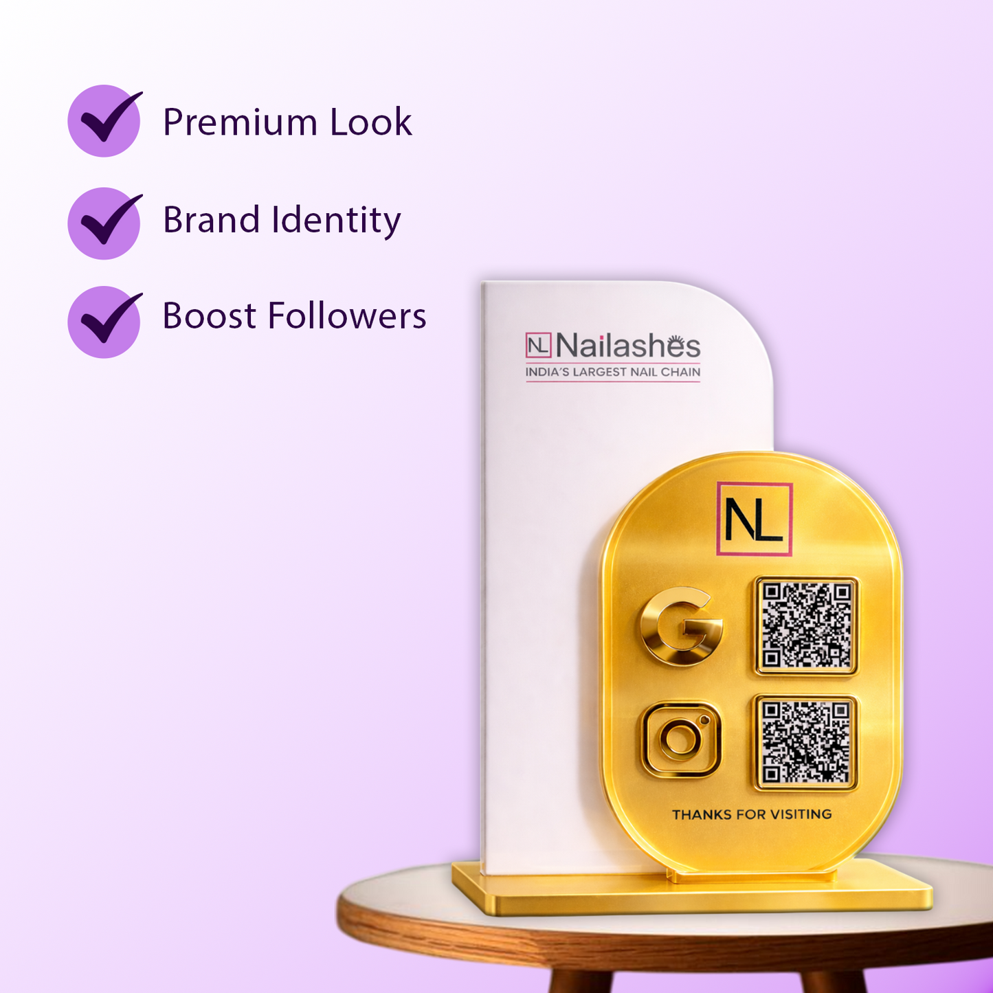 3QR Ultra Premium New Standee