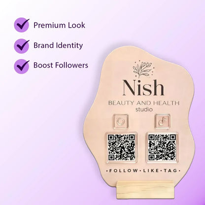 2QR Custom Standee - Ventex Technology