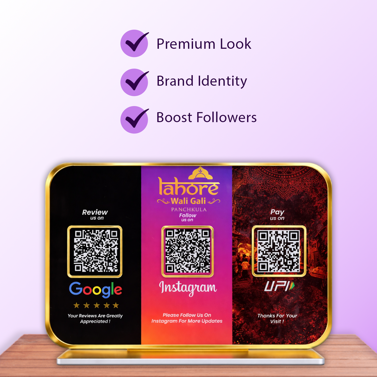 3QR Social Media Edition /Custom Textured