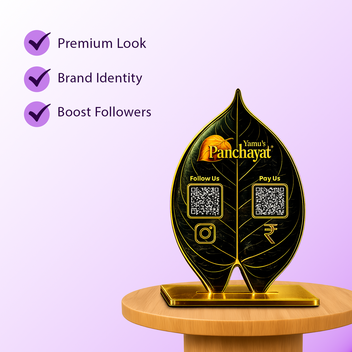 3QR Leafcraft Premium Standee