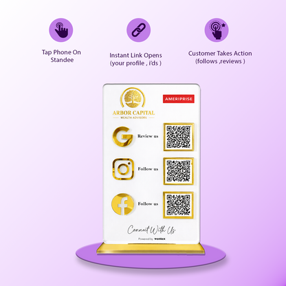 3QR Standee - Portrait