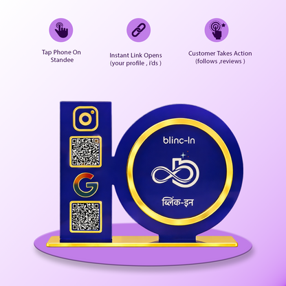 2QR Customise Standee