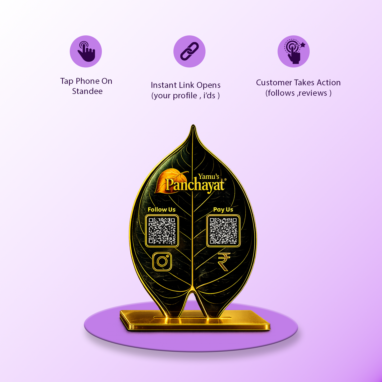 3QR Leafcraft Premium Standee