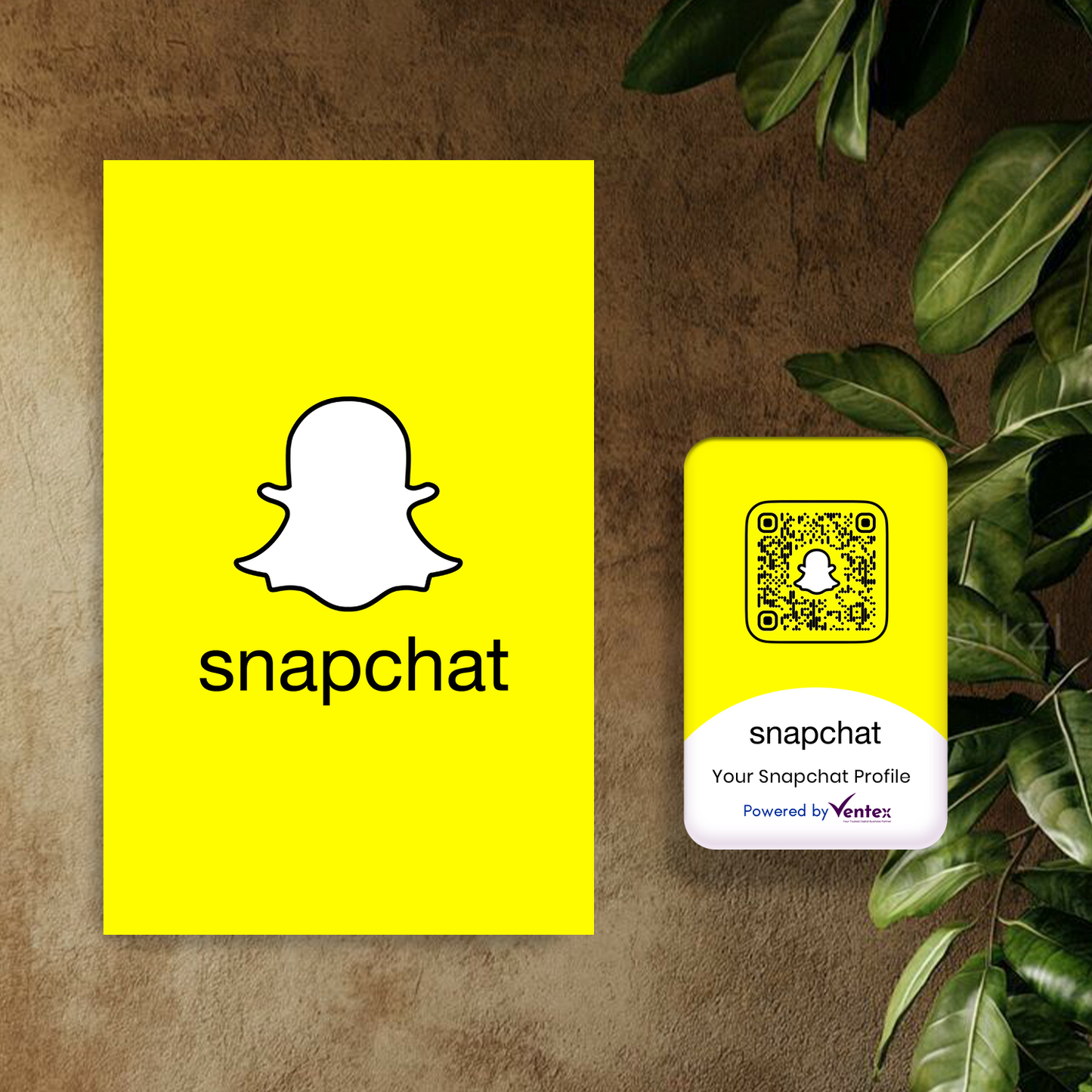 Snapchat NFC card
