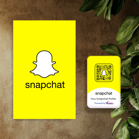 Snapchat NFC card