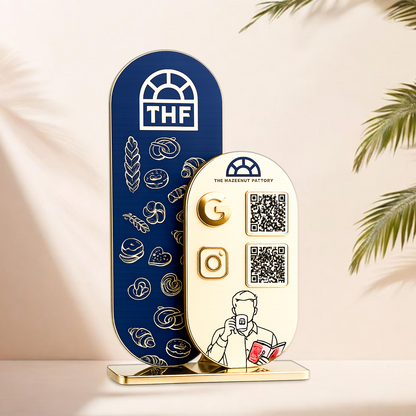 2QR Oval Standee -THF Edition