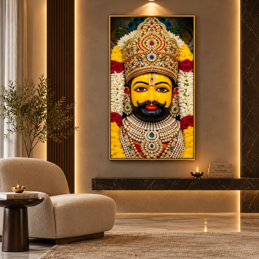Khatu Shyam Ji Premium Acrylic Wall Art