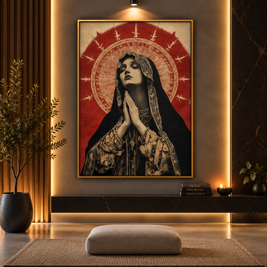 Halo of Faith Premium Acrylic Wall Art