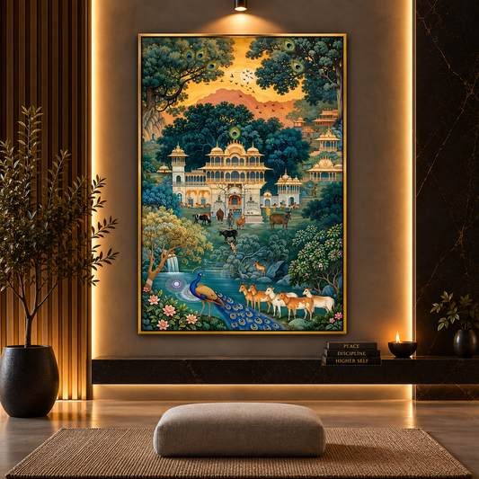 The Royal Garden Premium Acrylic Wall Art