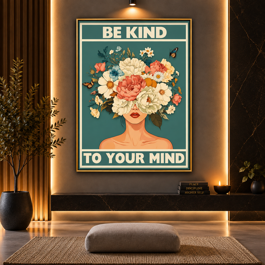 Floral Soul Premium Acrylic Wall Art