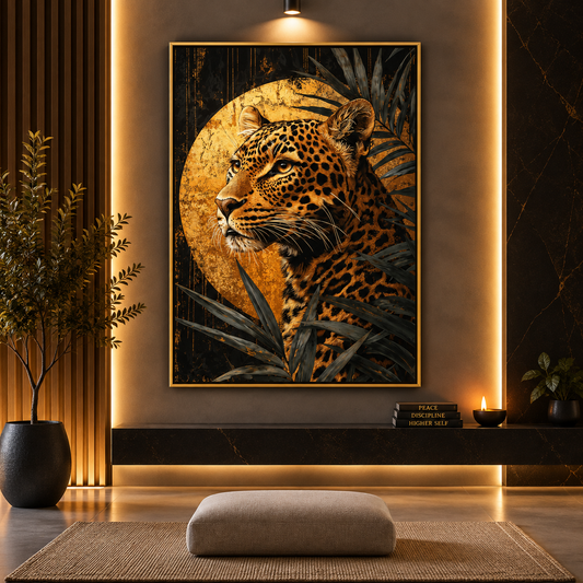 Leopard Royale Premium Acrylic Wall Art