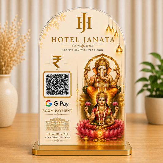 1QR Printed Standee