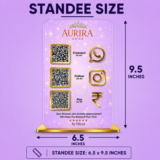 3QR Blossom Standee