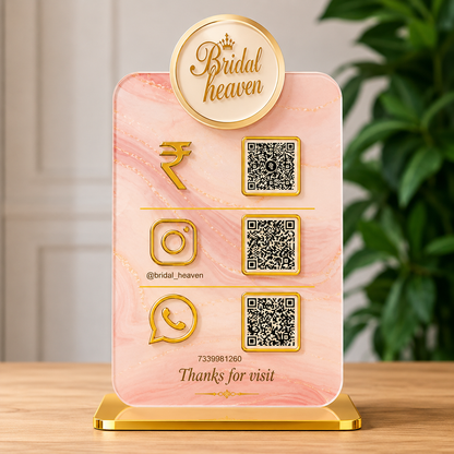 3QR Premium Standee