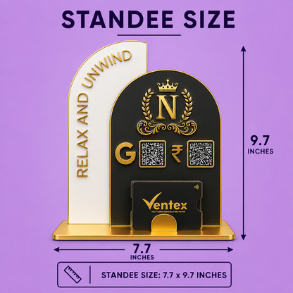 2QR Elite Arch  Smart Standee