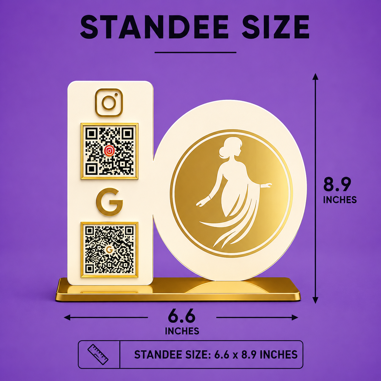 2QR Cloth Shop Standee