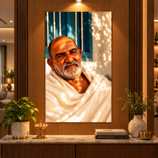 Neem Karoli Baba – Premium Acrylic Portrait
