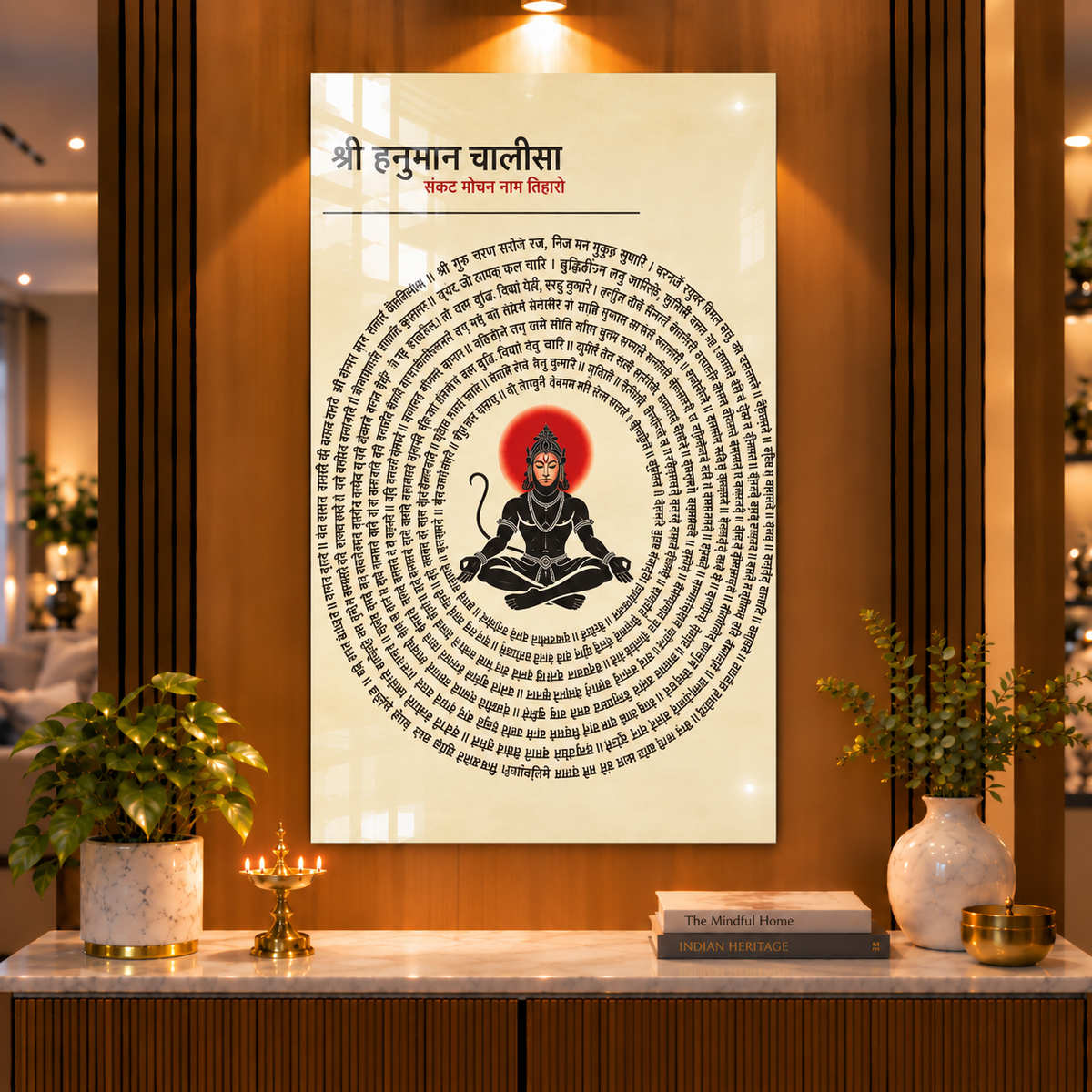 Shree Hanuman Chalisa Wall Art