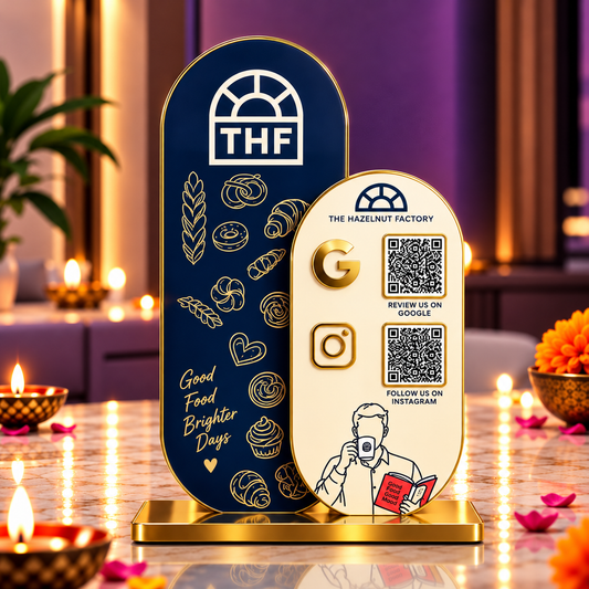 2QR Oval Standee -THF Edition