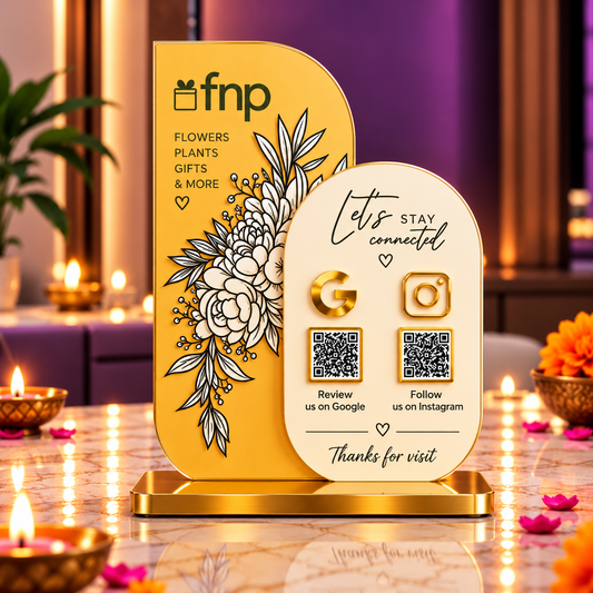 2QR Duo Standee - FNP Edition