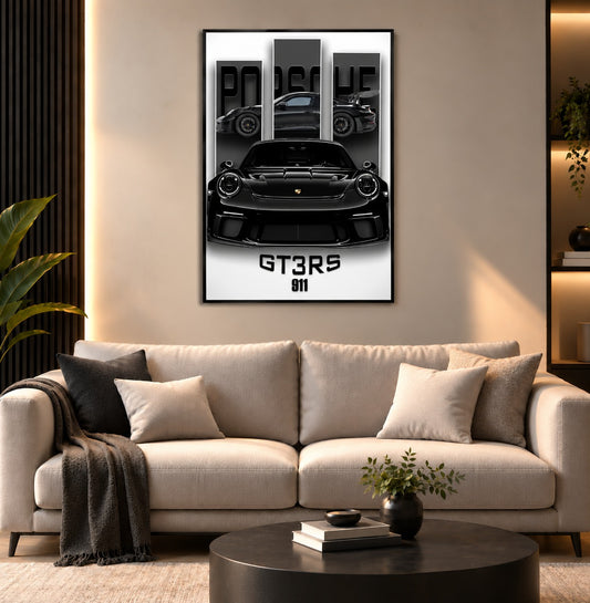 Acrylic Wall Frame | Premium Acrylic Car Wall Frame for Living Room, Bedroom