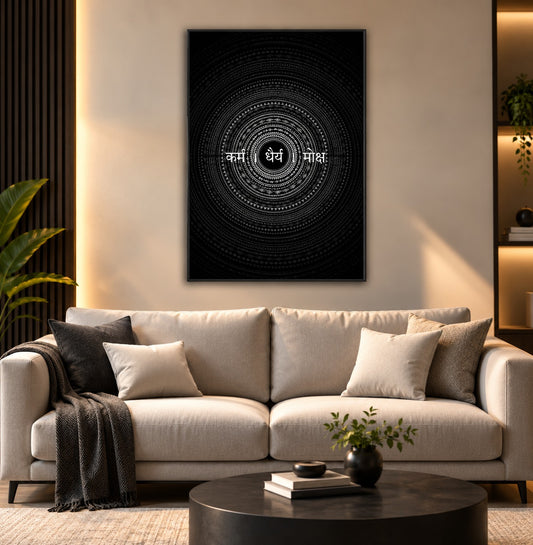 Sacred Mandala Wall Art