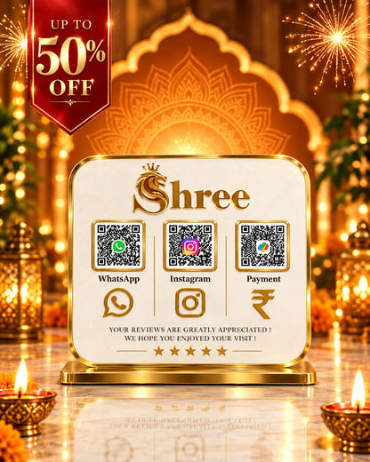 3QR Landscape Standee