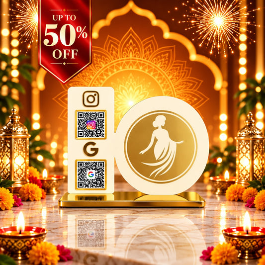 2QR Cloth Shop Standee